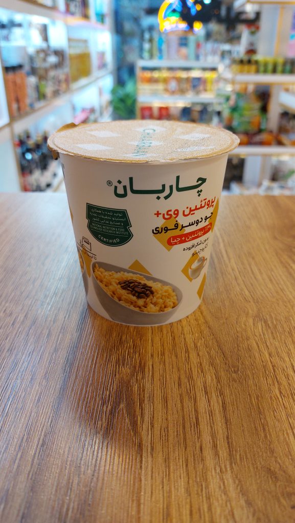 اوتميل فوري پروتئيني انبه ليواني چاربان
