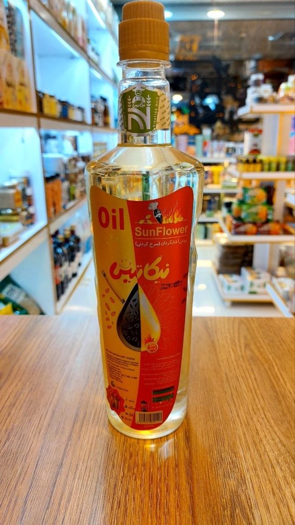روغن آفتابگردان سرخ کردني ارگانيک نيکاتيس