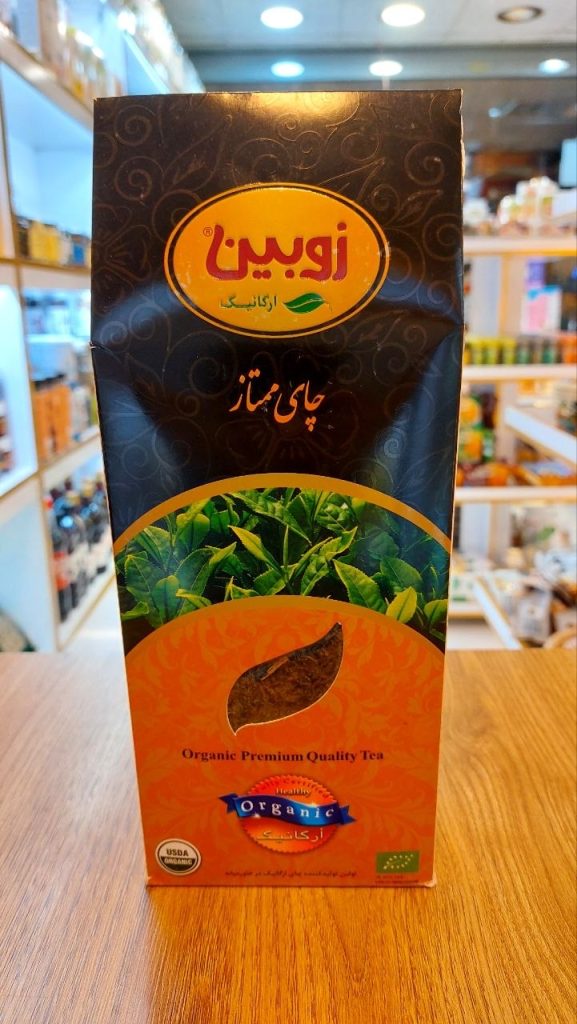 چاي سياه ممتاز ارگانيک زوبين