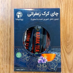 چاي کرک زعفراني 10 ساشه اي پپتينا